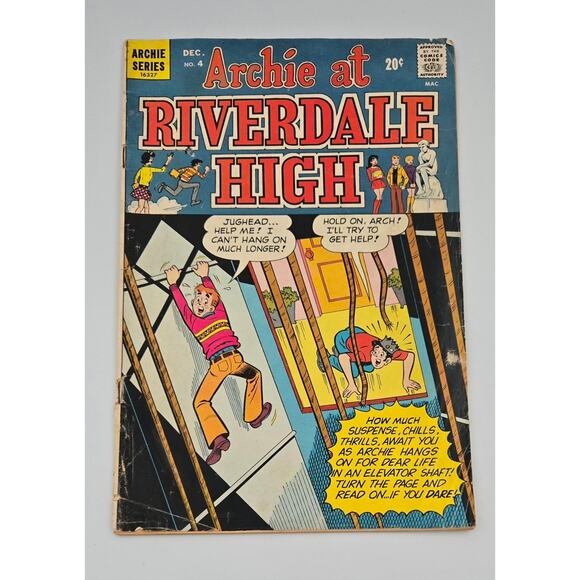 Archie at Riverdale High Dec. No. 4 Archie Series 16327 - Picture 1 of 10